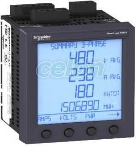 Pm810 teljesítménymérő thd, riasztás, 1l / 1o, rs485 - Teljesítményfelügyelet - Powerlogic pm800 - PM810MG - Schneider Electric, Automatizálás és vezérlés, PLC és egyéb vezérlők, Interfész, mérő- és vezérlőrelék, Schneider Electric