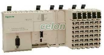 M258 PLC Ethernet/CANopen/Soros 2PCI/42DIO/4AI TM258LF42DT4L - Schneider Electric, Automatizálás és vezérlés, PLC és egyéb vezérlők, Modicon, Schneider Electric