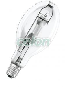 Lampa Hid Cu Halogen Metalic POWERSTAR HQI-E CLEAR 440W E40 4000k  - Osram, Surse de Lumina, Lampi cu descarcare in gaz, Lampi cu halogenuri metalice, Osram