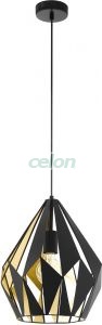 Pendul CARLTON 1 1x60W D:310mm 49931   - Eglo, Corpuri de Iluminat, Iluminat de interior, Lustre si Pendule, Eglo