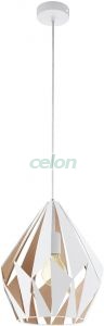 Pendul CARLTON 1 1x60W D:310mm 49932   - Eglo, Corpuri de Iluminat, Iluminat de interior, Lustre si Pendule, Eglo