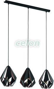 Csillár CARLTON 1 3x60W 49991   - Eglo, Világítástechnika, Beltéri világítás, Függesztékek, Eglo