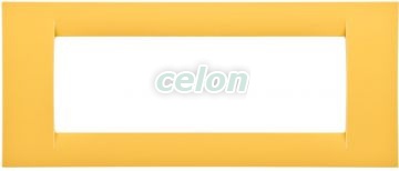 Plate 6G.Corn Yellow System Virna GW22186 - Gewiss, Egyéb termékek, Gewiss, Domotics, System rendszer, Gewiss