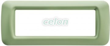 Top System Venetian Green 6-Gang Plate GW22546 - Gewiss, Egyéb termékek, Gewiss, Domotics, System rendszer, Gewiss