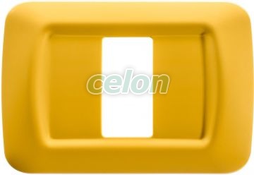 Top System Corn Yellow 1-Gang Plate GW22581 - Gewiss, Egyéb termékek, Gewiss, Domotics, System rendszer, Gewiss