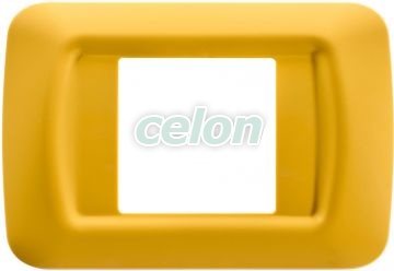 Top System Corn Yellow 2-Gang Plate GW22582 - Gewiss, Egyéb termékek, Gewiss, Domotics, System rendszer, Gewiss