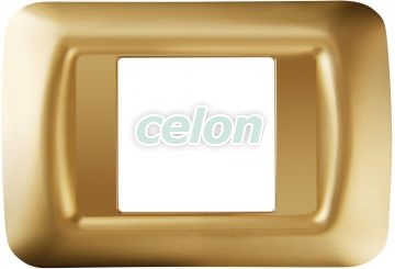 Top System Antique Gold 2-Gang Plate GW22662 - Gewiss, Egyéb termékek, Gewiss, Domotics, System rendszer, Gewiss