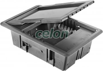 Underfloor Outlet Box 10P Hollow Cover GW24601 - Gewiss, Egyéb termékek, Gewiss, Épület automatizálás, 24 SC rendszer, Gewiss