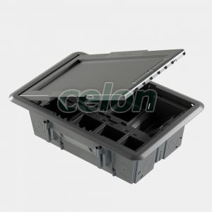 Underfloor Outlet Box 16P Hollow Cover GW24606 - Gewiss, Egyéb termékek, Gewiss, Épület automatizálás, 24 SC rendszer, Gewiss