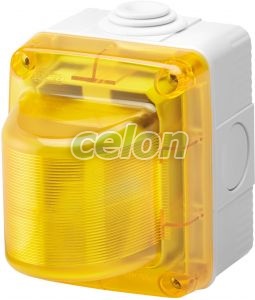 230V Yellow Electr.Flashlight GW27424 - Gewiss, Egyéb termékek, Gewiss, Domotics, 27 Combi rendszer, Gewiss