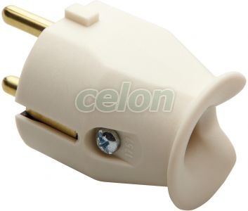 10/16A 2P+E 250V Plug-White GW28011 - Gewiss, Egyéb termékek, Gewiss, Domotics, 28 SPIC rendszer, Gewiss