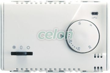 Elect.Thermostat Winter/Summer Sy/Wt GW20852 - Gewiss, Egyéb termékek, Gewiss, Domotics, System rendszer, Gewiss
