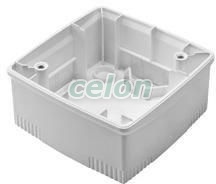 Wall Box For One Int Plates 2+2G H White GW16753 - Gewiss, Egyéb termékek, Gewiss, Domotics, Chorus lakossági szerelvény sorozat, Gewiss
