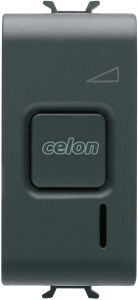 Push-Button Elec Regulator 1M 60-500W B GW12568 - Gewiss, Egyéb termékek, Gewiss, Domotics, Chorus lakossági szerelvény sorozat, Gewiss