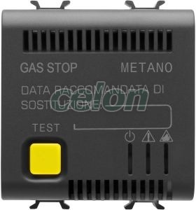 Detector Ch4 2M 12V Ac/Dc Black GW12712 - Gewiss, Egyéb termékek, Gewiss, Domotics, Chorus lakossági szerelvény sorozat, Gewiss