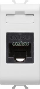 Conector Rj45 Cat 5E Utp 1M Ch Alb GW10421 - Gewiss, Alte Produse, Gewiss, Domestice, Gama Chorus-Domestic, Gewiss