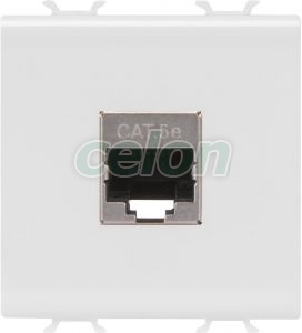 Connector Rj45 2M Cat.5E Ftp White GW10436 - Gewiss, Egyéb termékek, Gewiss, Domotics, Chorus lakossági szerelvény sorozat, Gewiss