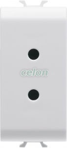 Selv Socket 2P 6A 24V 1M White GW10451 - Gewiss, Egyéb termékek, Gewiss, Domotics, Chorus lakossági szerelvény sorozat, Gewiss