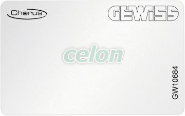 Transponder Card GW10684 - Gewiss, Egyéb termékek, Gewiss, Domotics, Chorus Lakás és Épület Automatizálási rendszer, Gewiss