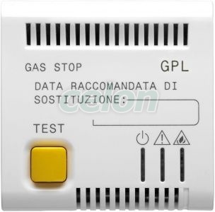 Lpg Detector 2M 12V Ac/Dc White GW10711 - Gewiss, Egyéb termékek, Gewiss, Domotics, Chorus lakossági szerelvény sorozat, Gewiss