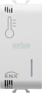 Knx Temperature Sensor 1M White GW10799 - Gewiss, Egyéb termékek, Gewiss, Domotics, Chorus Lakás és Épület Automatizálási rendszer, Gewiss