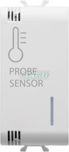 Senzor Temperatura Incastrat Alb GW10900 - Gewiss, Alte Produse, Gewiss, Domestice, Gama Chorus-Home Automation KNX Easy BUS, Gewiss