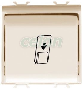 Badge Switch 1P 2M Ivoire GW11039 - Gewiss, Alte Produse, Gewiss, Domestice, Gama Chorus-Domestic, Gewiss