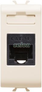 Conector Rj45 1M Cat.5E Utp Chorus I GW11421 - Gewiss, Alte Produse, Gewiss, Domestice, Gama Chorus-Domestic, Gewiss