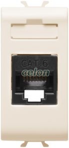Conector Rj45 1M Cat.6 Utp Chorus I GW11423 - Gewiss, Alte Produse, Gewiss, Domestice, Gama Chorus-Domestic, Gewiss