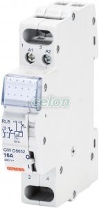 Latching Relay 2No 16A 230Vac 1M GWD6659 - Gewiss, Egyéb termékek, Gewiss, Moduláris szerelvények, 90 AM rendszer, Gewiss