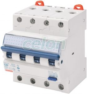 Compact Rcbo 4P C10 4.5Ka Ac/0.03 4M GW94066 - Gewiss, Alte Produse, Gewiss, Aparataje modulare, Gama 90 RCD, Gewiss