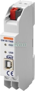 Knx/Usb Interface For Din Rail GW90706B - Gewiss, Egyéb termékek, Gewiss, Domotics, Chorus Lakás és Épület Automatizálási rendszer, Gewiss