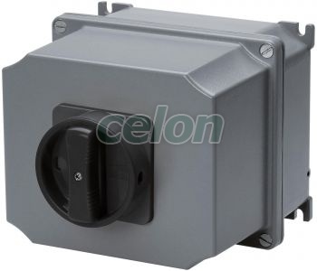 3P16A Sealed Rot Switch Black Hg Atex GW70452 - Gewiss, Egyéb termékek, Gewiss, Ipari dugvillák és dugaszoló aljzatok, 70 RT rendszer, Gewiss