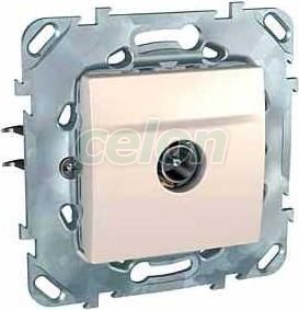 Tv Single Shield Female Terminal Socket MGU50.467.25Z - Schneider Electric, Prize - Intrerupatoare, Gama Unica - Schneider Electric, Aparataj Unica - Fildes, Schneider Electric