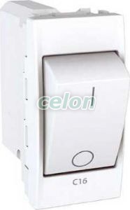 UNICA ALLEGRO Intrerupator magnetotermic Simbol I-O 16 A IP41 Alb MGU3.656.18 - Schneider Electric, Prize - Intrerupatoare, Gama Unica - Schneider Electric, Aparataj Unica - Alb, Schneider Electric