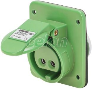 Ip44 10°P.Receptacle 3P 16A 24/42V 4H GW62270 - Gewiss, Egyéb termékek, Gewiss, Ipari dugvillák és dugaszoló aljzatok, IEC 309 HP rendszer, Gewiss