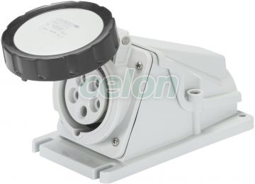 Ip67 90°W.Receptacle 3P+E 16A 500V 7H GW62506 - Gewiss, Egyéb termékek, Gewiss, Ipari dugvillák és dugaszoló aljzatok, IEC 309 HP rendszer, Gewiss