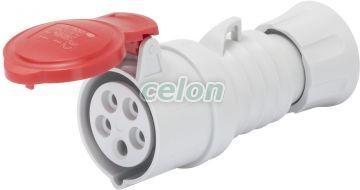 Connector Hp Ip44 3P+E 16A 440÷460V 11H GW62710H - Gewiss, Egyéb termékek, Gewiss, Ipari dugvillák és dugaszoló aljzatok, IEC 309 HP rendszer, Gewiss