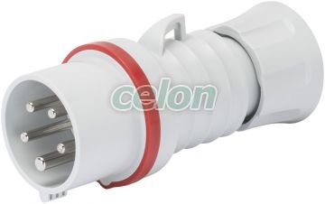 Plug Hp Ip44 3P+N+E 16A 400V 6H Fw GW60009FH - Gewiss, Egyéb termékek, Gewiss, Ipari dugvillák és dugaszoló aljzatok, IEC 309 HP rendszer, Gewiss