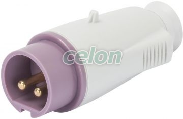 Ip44 Std.Plug 3P 16A 24V N.R. GW60065 - Gewiss, Egyéb termékek, Gewiss, Ipari dugvillák és dugaszoló aljzatok, IEC 309 HP rendszer, Gewiss