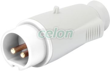 Ip44 Std.Plug 2P 16A 42V 12H GW60066 - Gewiss, Egyéb termékek, Gewiss, Ipari dugvillák és dugaszoló aljzatok, IEC 309 HP rendszer, Gewiss