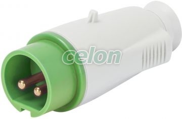 Ip44 Std.Plug 2P 16A 24/42V4H GW60068 - Gewiss, Egyéb termékek, Gewiss, Ipari dugvillák és dugaszoló aljzatok, IEC 309 HP rendszer, Gewiss