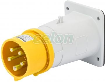 Ip44 Appl.Inlet 3P+E 16A 110V 4H GW60202 - Gewiss, Egyéb termékek, Gewiss, Ipari dugvillák és dugaszoló aljzatok, IEC 309 HP rendszer, Gewiss