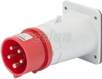 Ip44 Appl.Inlet 2P+E 16A 400V 9H GW60207 - Gewiss, Egyéb termékek, Gewiss, Ipari dugvillák és dugaszoló aljzatok, IEC 309 HP rendszer, Gewiss