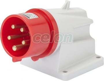 Ip44 90°Appl.Inlet 2P+E 16A 400V 9H GW60407 - Gewiss, Egyéb termékek, Gewiss, Ipari dugvillák és dugaszoló aljzatok, IEC 309 HP rendszer, Gewiss