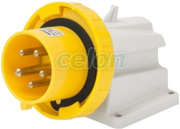 Ip67 90°Appl.Inlet 2P+E 32A 110V 4H GW60434 - Gewiss, Egyéb termékek, Gewiss, Ipari dugvillák és dugaszoló aljzatok, IEC 309 HP rendszer, Gewiss