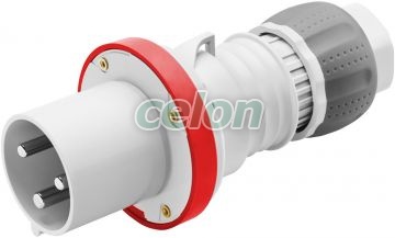 Plug Hp Ip44 2P+E 63A 400V 9H GW61019H - Gewiss, Egyéb termékek, Gewiss, Ipari dugvillák és dugaszoló aljzatok, IEC 309 HP rendszer, Gewiss