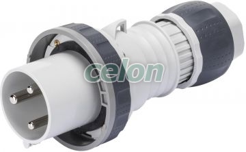 Plug Hp Ip67 2P+E 63A >50÷250Vcc 3H GW61067H - Gewiss, Egyéb termékek, Gewiss, Ipari dugvillák és dugaszoló aljzatok, IEC 309 HP rendszer, Gewiss