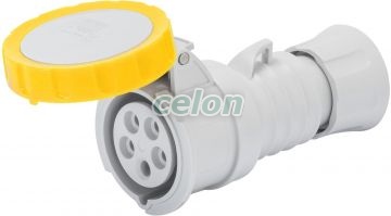 Connector Hp Ip67 2P+E 16A 110V 4H Fw GW62023FH - Gewiss, Egyéb termékek, Gewiss, Ipari dugvillák és dugaszoló aljzatok, IEC 309 HP rendszer, Gewiss