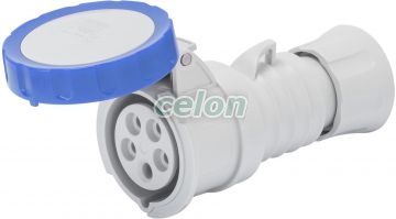 Connector Hp Ip67 2P+E 16A 230V 6H Fw GW62026FH - Gewiss, Egyéb termékek, Gewiss, Ipari dugvillák és dugaszoló aljzatok, IEC 309 HP rendszer, Gewiss